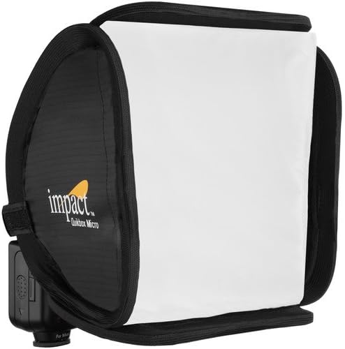 Impact Quikbox Mikro Kamera Üstü Softbox (9 x 9) (4'lü Paket)