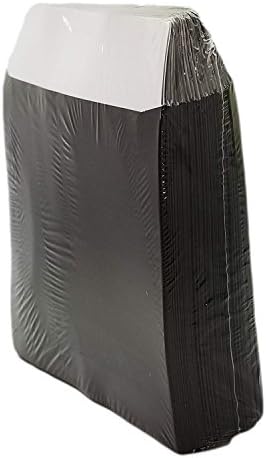 Kapaklı ve Şeffaf Pencereli BestDuplicator Siyah Cd/DVD Kağıt Ortam Kılıflı Zarflar (100 Kılıflı)