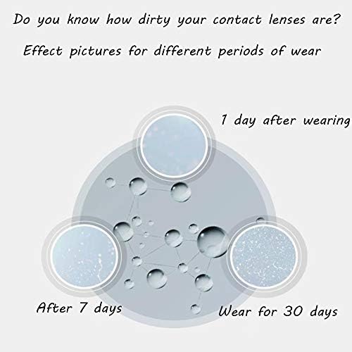 Zjd Depolama Kontakt Lens Kılıfı, Temizleyici Göz Lens Kılıfı, Kontakt Lens Temizleyici için Protein Temizleme Kontakt Lens Seyahat