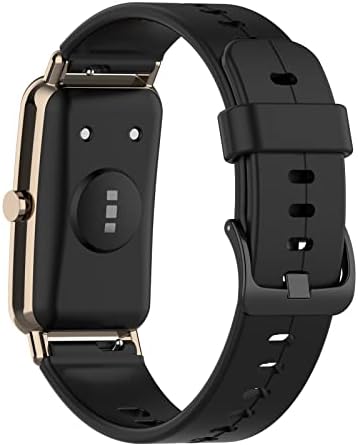 FFENFEI saat kordonları için Uyumlu Huawei saat Fit Mini Smartwatch, yumuşak Silikon Kayış Bilezik İzle Spor Yedek Bileklik 16mm