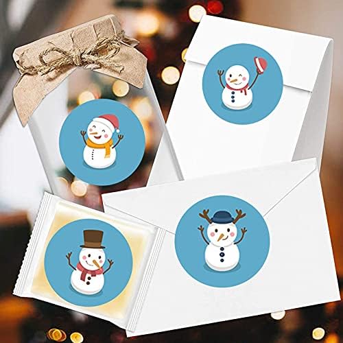 general3 Noel Rulo Sticker Noel Dekoratif Ambalaj Çıkartmalar Çıkartmaları Santa Kardan Adam Ren Geyiği Yuvarlak Sticker Etiket