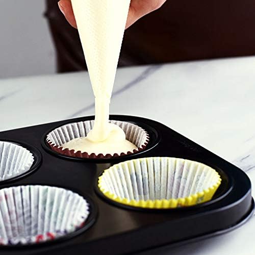 Tosnaıl 1000 Paket Kağıt Pişirme Bardak Cupcake Gömlekleri Muffin Liner-Çeşitli 10 Stilleri