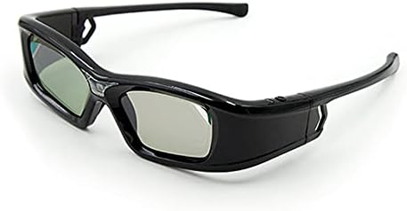 HD 3D Gözlük GL410 Projektör Gözlük Link Projektör, Benrenshangmao (Renk : Siyah)