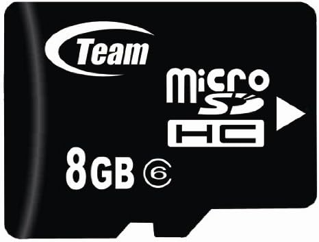 8GB Turbo Sınıf 6 microSDHC Hafıza Kartı. Samsung Convoy U640 Corby S3650 DELVE için Yüksek Hız, Ücretsiz bir SD ve USB Adaptörüyle