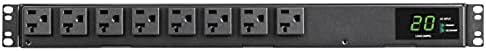 Tripp Lite Ölçülü PDU, Otomatik Transfer Anahtarı (ATS), 20A, 120V, 1,92 kW, Tek Fazlı-16 Çıkış (5-15 / 20R), Çift 12ft L5-20P