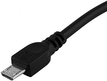 hudiemm0B OTG Adaptör Kablosu, USB 2.0 A Dişi Mikro B Erkek Dönüştürücü OTG Adaptör Siyah Kablo Telefon için