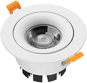 GWNFT Modern Gömme Aydınlatma 5 W-30 W LED Açısı Ayarlanabilir Gömme tavan ışıkları Ultra Ince CRI85 yuvarlak Panel gömme Downlight