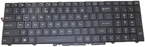 Laptop Klavye Kökenli PC EON17-X İngilizce ABD Arkadan Aydınlatmalı Siyah Yeni