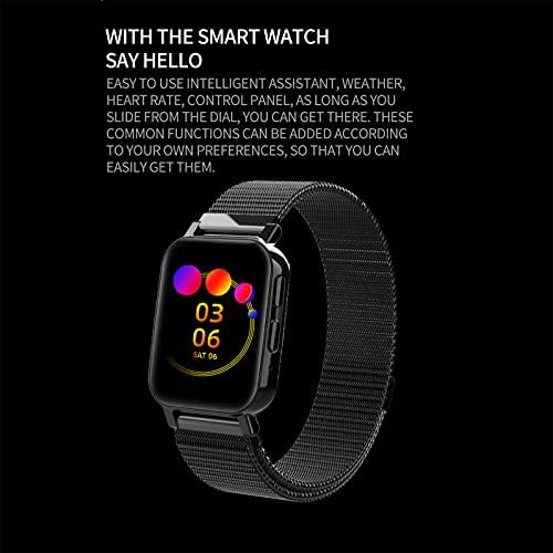 Akıllı saat Yeni Büyük ekran akıllı saat Spor Kalp Hızı Kan Basıncı Bluetooth Çağrı İzle Hediye