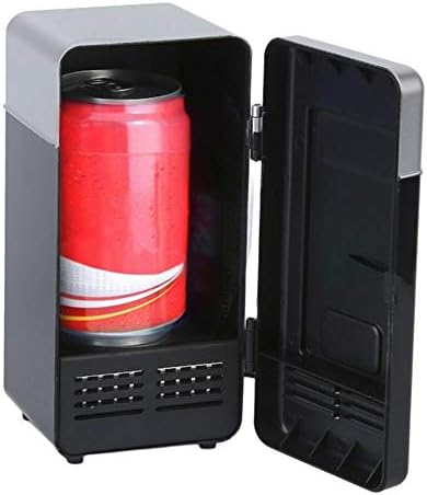 Mini USB Buzdolabı, Taşınabilir Kompakt Buzdolabı İçecek İçecek Kutuları Arabalar, Evler, Ofisler ve Yurtlar için Soğutucu/ısıtıcı