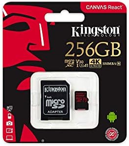 Profesyonel microSDXC 256GB, SanFlash ve Kingston tarafından Özel olarak Doğrulanmış LG G6 + Kartı için çalışır. (80 MB / sn)