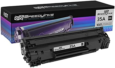 SPEEDYINKS Speedy Mürekkepleri Uyumlu Toner Kartuşu HP yedek malzemesi 35A CB435A (Siyah)
