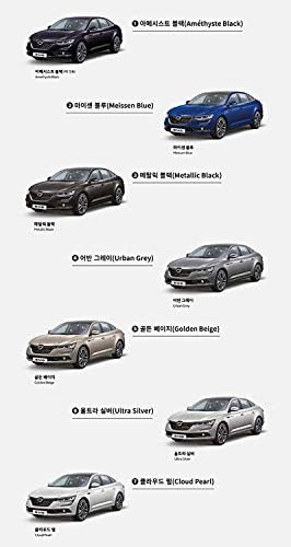 Automotiveapple Gövde Arka Spoiler için 2017 2019 Renault Tılsım SM6 (Metalik Siyah)