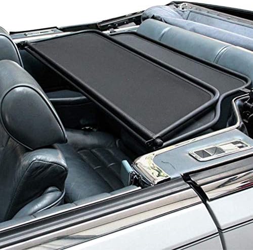 Aperta rüzgar saptırıcı uyar Chrysler Lebaron / Siyah Tailor Made Windblocker / Taslak Durdurma Rüzgar Durdurma Chrysler Cabrio