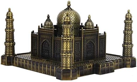 GLOGLOW Hindistan Taj Mahal Modeli Süsler, Ünlü Landmark Yapı Modeli Taj Mahal Tajmahal Çoğaltma Modeli Ev Ofis Masaüstü Süsler