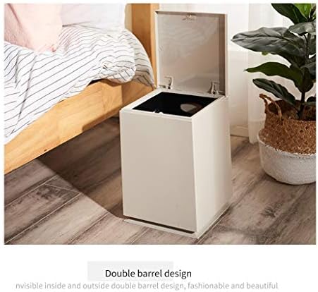 Çöp kutusu İskandinav Moda Dikdörtgen Bezi çöp tenekesi Ev Yatak Odası Mutfak Oturma Odası Banyo Çöp Sepeti Çöp ve Geri Dönüşüm