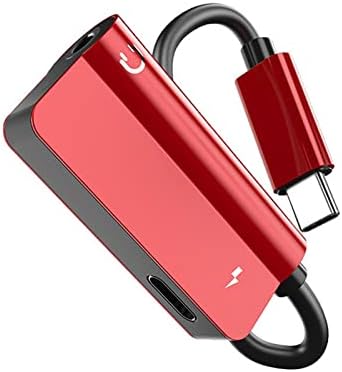 USB - C-3,5 mm Kulaklık Jak Adaptörü ve Şarj Cihazı-Pixel/Galaxy/iPad ile Uyumlu Aux,Stereo,Kulaklık,Kulaklık,Kulaklık için Hızlı