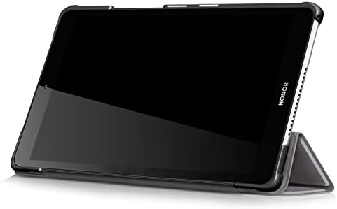 Tablet Kılıf Kapak Akıllı Kılıf için Huawei Onur 5.8 Tablet Kılıf, Trifold Koruyucu Standı PC Sert Kabuk İnce Kapak ile Otomatik