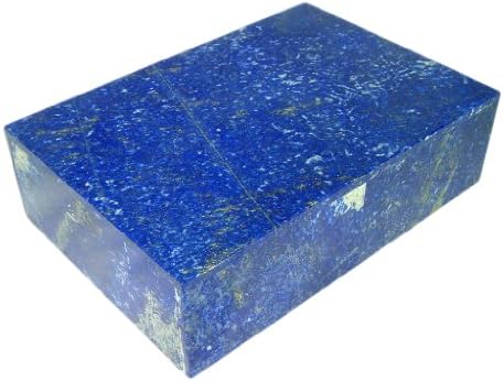 Çarpıcı El Yapımı Lapis Lazuli Özlü Oyma Mücevher Kutusu Muhteşem Renk dl