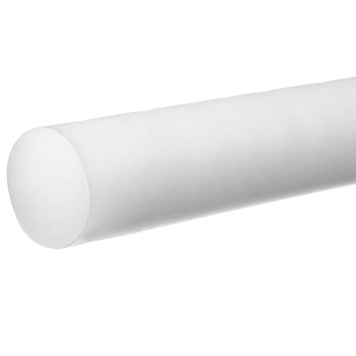 PTFE Plastik Çubuk-3/8 Çap x 2 ft. Uzun