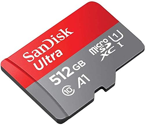 SanDisk Ultra microSD 512GB UHS-I Hafıza Kartı Motorola Telefon Moto G51 5G, Moto G Gücü (SDSQUA4-512G-GN6MN) A1 Sınıf 10 Paketi