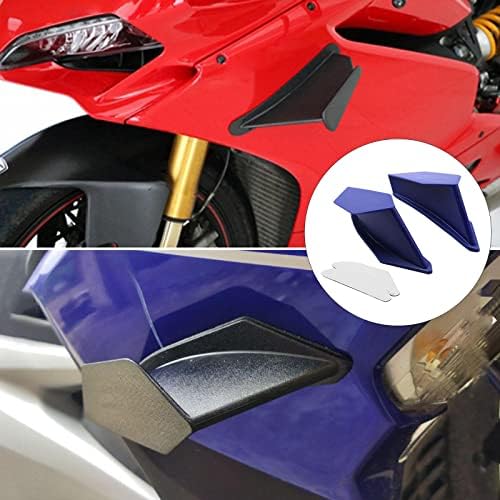 FAKEME 2X Evrensel Motosiklet Winglets, ABS Fairing Modifikasyon Aksesuar Aerodinamik Kanat Dinamik Spoiler, Yamaha için Honda
