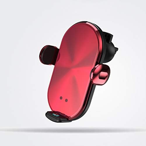 WALNUTA Araç Tutucu Araç Cep telefonu tutucu Kablosuz Hızlı Şarj Navigasyon Araba ile Sabit Otomatik Indüksiyon Raf (Renk: Pembe)
